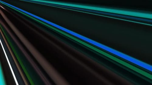 Dynamic Abstract Light Trails Loop Background