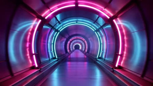 Astronaut View Space Tunnel