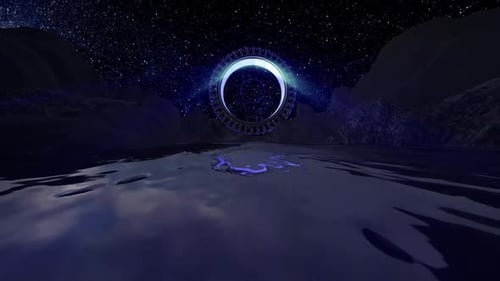 Another dimensional gateway in outer space