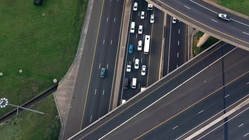 4k video footage of traffic on a highway
