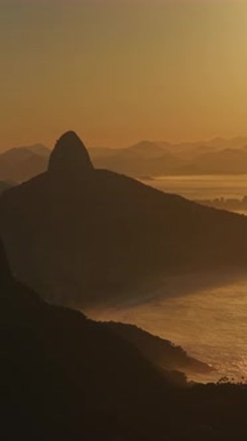 Rio De Janeiro Vision At Rio De Janeiro In Rio De Janeiro Brazil With Scenic Horizon