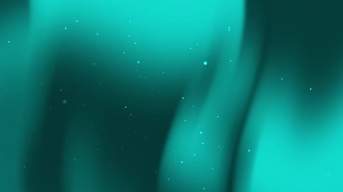 Abstract Flowing Teal Background With Subtle Light Effects