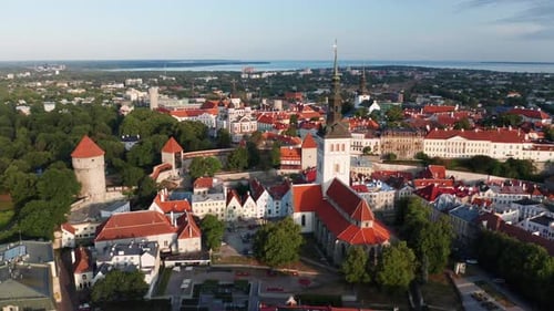 Stunning Aerial Shots Of Tallinn’s Historic Skyline, Estonia