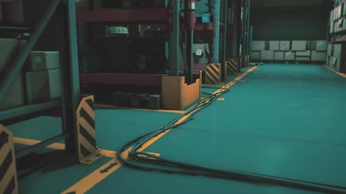 Warehouse Storage of Retail Merchandise Shop