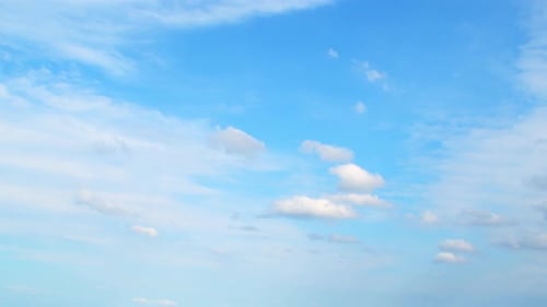 Sky with cumulus clouds