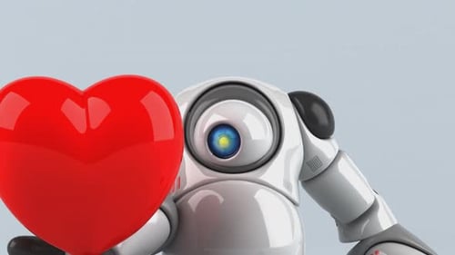 Großer Roboter - 3D-Animation