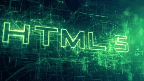 Digitale Sci-Fi-Daten-Hintergrund Html