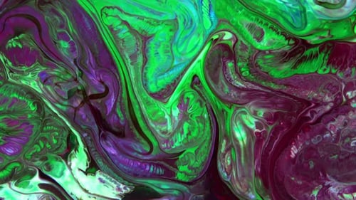 Abstract Colorful Ink Movements Spreads On Water Texture 78