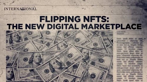 Retro Glitch Newspaper Headline Reveal