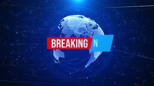 Breaking News Digital Globe Broadcast Intro