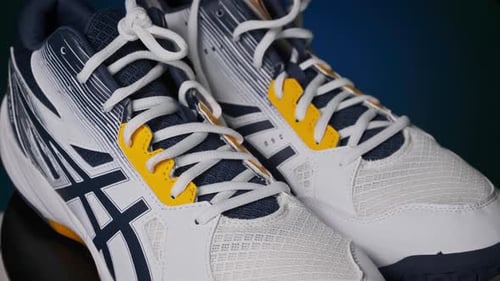 Stylish Athletic Shoes Product Showcase Footwear Fashion