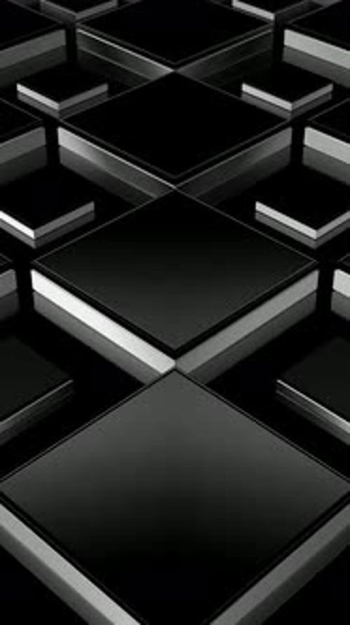 Elite Vertical Background with Black and White Tiles, Exclusive, Reflection, 3D Render