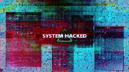 Cybercrime Security system Glitch Effect, Error System Failure Emergency Error, Virus, Hacked System
