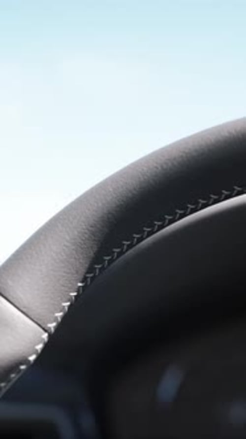 Black Luxury Modern Car Interior