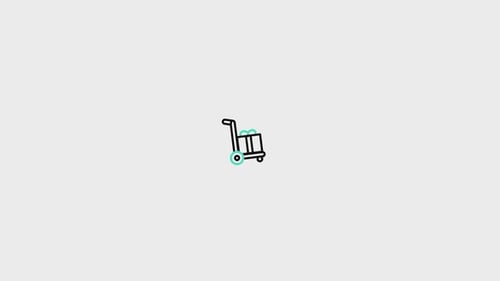 Trolley Animated Icon