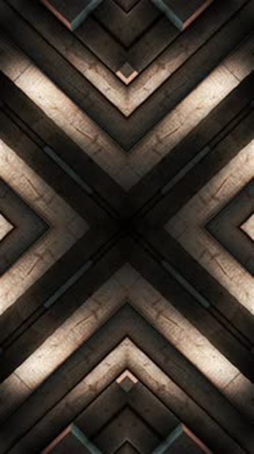 Kompliziertes Holz-Puzzle-Muster 02