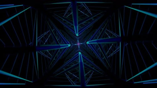 A Kaleidoscopic and Mesmerizing Visual Display with Hypnotic Effects and Colorful Pulsations