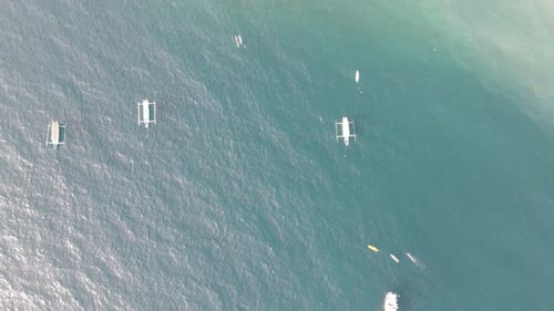 Aerial Beauty Ocean Waves