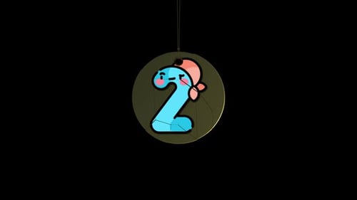 Modern Number Two Reveal for Countdown