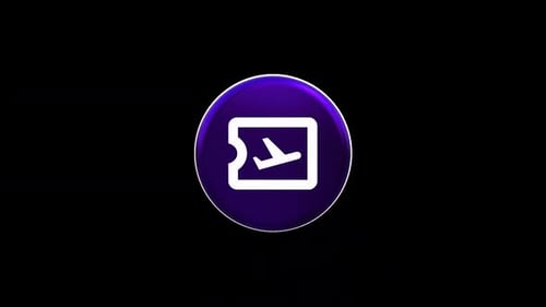 Airplane Ticket Icon