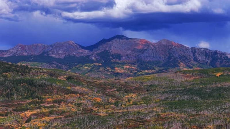 Kebler Pass Ruby Afley Ruby Peak Lake Irwin Paonia Somerset Crested ...
