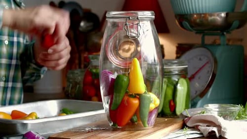 Vegetables in Jars