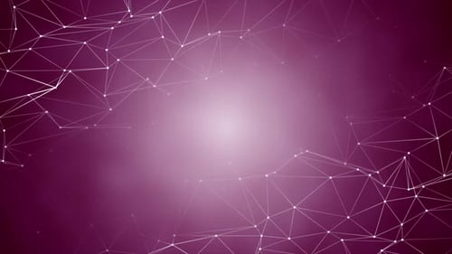 Red Plexus Background Loop V4