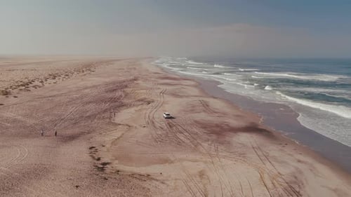 Offroad Road Trip on the Beach of Namibia with Zeila Shipwreck Skeleton Coast