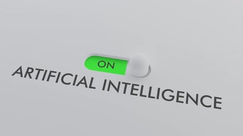 Turning Switch From OFF to ON The Artificial Intelligence Switch