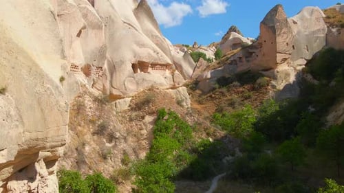 Majestic Rock Formations of Cappadocia, Turkey