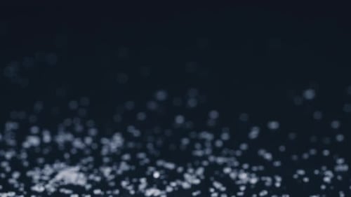 Closeup on a Blackblue Background White Crumbly Granulated Sugar Lies on It Crystal Lumps Around a