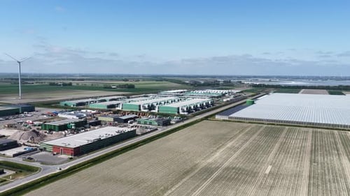 big data infrastructure, data centers, and hyperscalers in Middenmeer, The Netherlands.