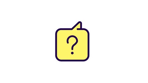 Icône de couleur de demande animée