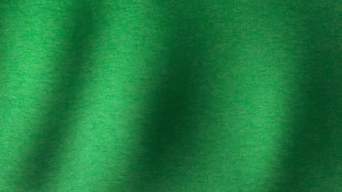 Dark Green Paper Texture Wave Background Loop