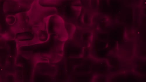 Textura fluida abstrata escura com brilho vermelho escuro e magenta