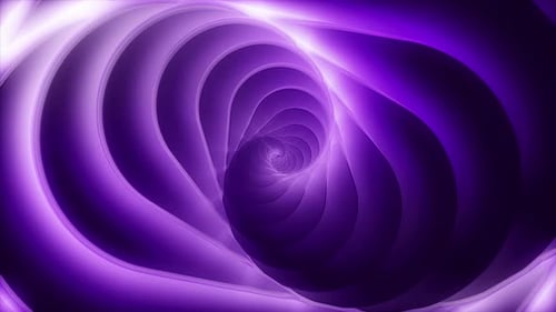Purple Hypnotic Looping Background