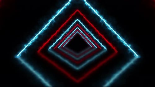 3d Light Tunnel Loop