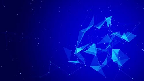 Blue Plexus Technology Background Loop