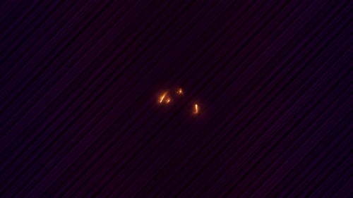 Glowing Neon Countdown to Happy New Year 2023