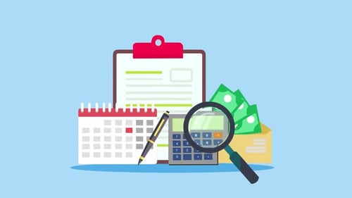 Business Planning and Financial Management Animated Flat Icons