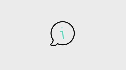 Speech Bubble Lineal Animated Icon