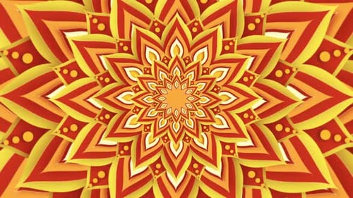 Rangoli Design Of Diwali Circle Animation Background