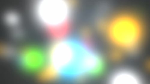 Colorful Bokeh Lights Abstract Background Loop