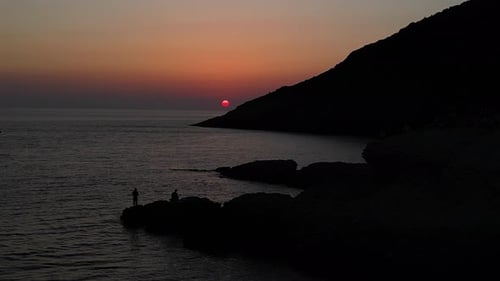Bester Sonnenuntergang.