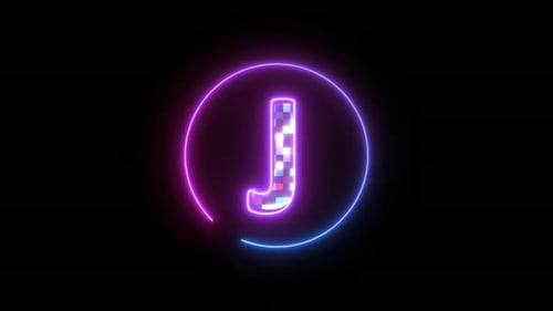 Alphabet Logo Letter J