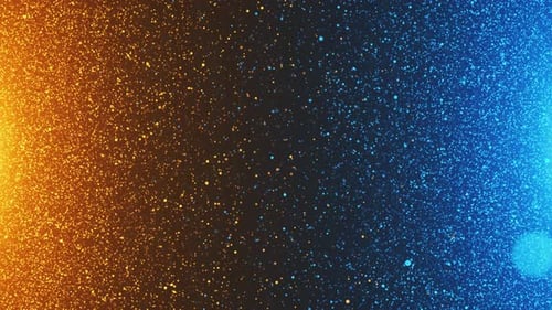 Dynamic Abstract Glowing Particle Background Loop