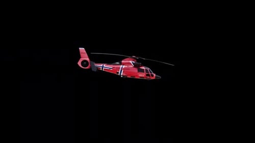 Norway Coast Guard Helicopter Transparent