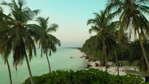 Wonderful Beach And Turquoise Sea View