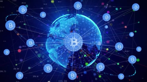 Histórico de Blockchain e moeda digital Fintech