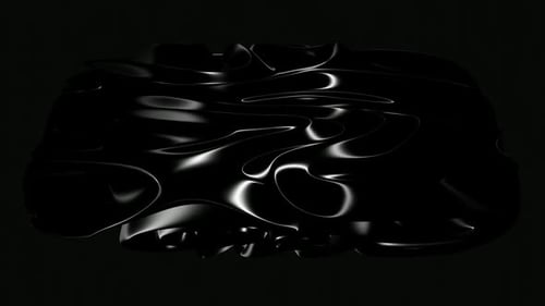 Hintergrund mit schwarzer Plasmaplatte, einzigartiges Design, Reflexion, 3D-Render, Exklusiv